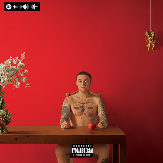Mac Miller - Watching Movies With The Sound Off Canvas
