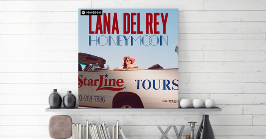 Lana Del Rey - Honeymoon Album Canvas
