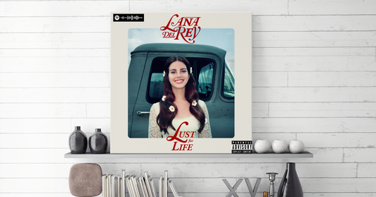 Lana Del Rey - Lust For Life Album Canvas