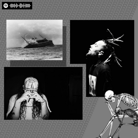 $uicideboy$ - Eternal Grey Album Art Canvas