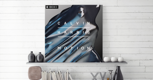 Calvin Harris - Motion Album Canvas