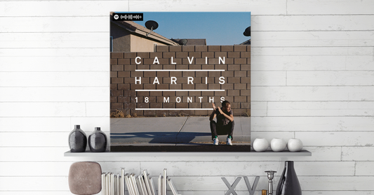 Calvin Harris - 18 Months Album Canvas